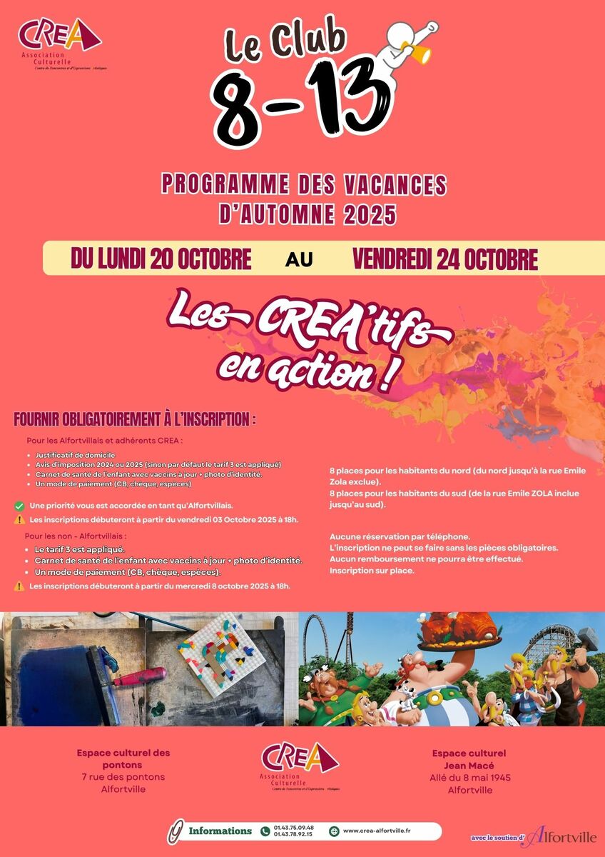 Programme Octobre 2025 2026 num2