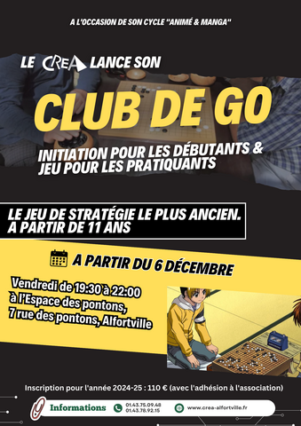 Lancement du club de go 