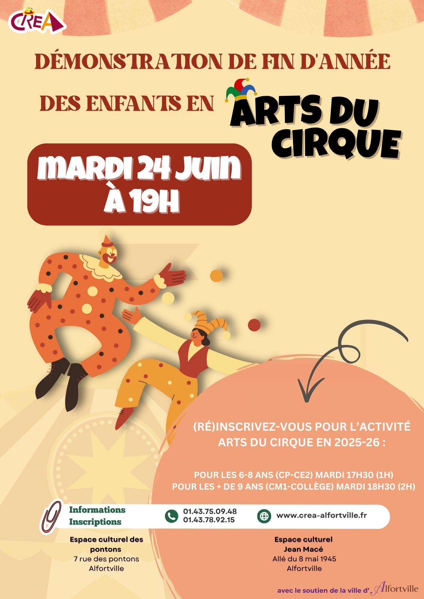 Spectacle arts du cirque