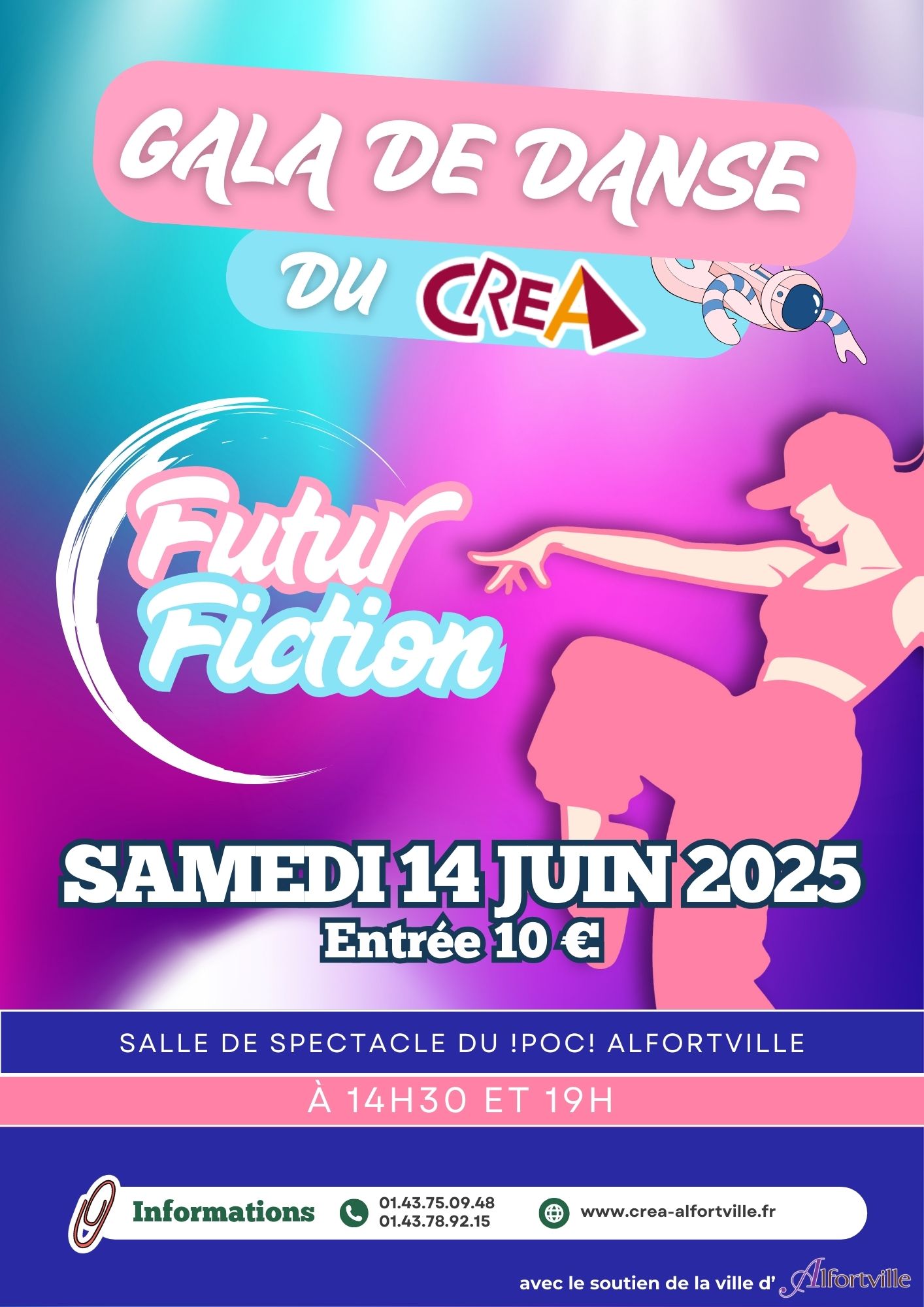 Gala de danse du CREA à 19h