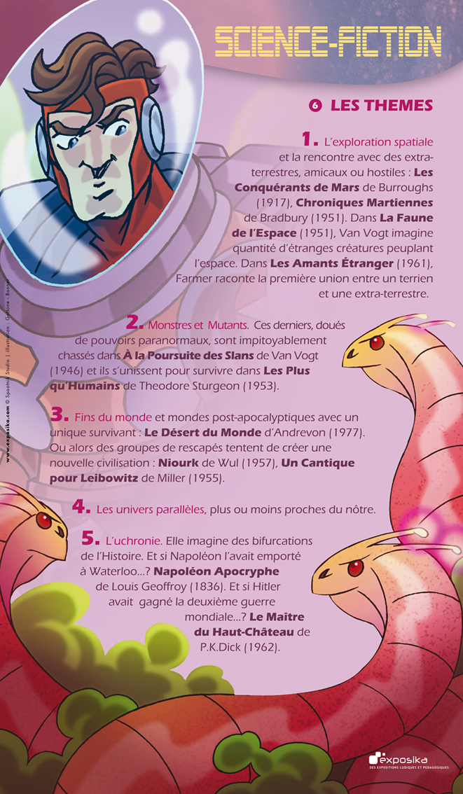 Expo pédagogique la science fiction